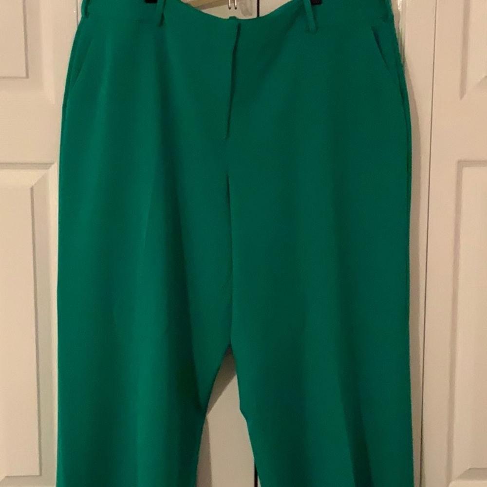 Lane Bryant Emerald Green Dress Pants
